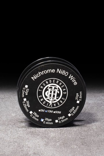 Ni80 Wire 26ga THUNDERHEAD ICI ET VAP