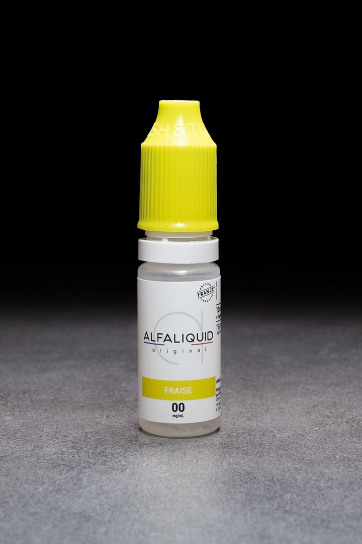 E-liquide Fraise ALFALIQUID - ICI ET VAP