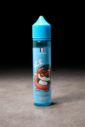 E-liquide Red Illusion 50ml ICE BOBBLE - ICI ET VAP