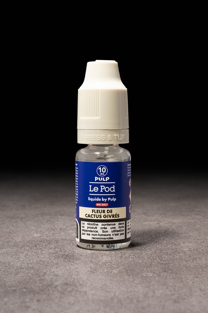 E-liquide Fleur de Cactus Givrée 10ml LE POD LIQUIDE BY PULP - ICI ET VAP E-liquide Fleur de Cactus Givrée 10ml LE POD LIQUIDE BY PULP - ICI ET VAP