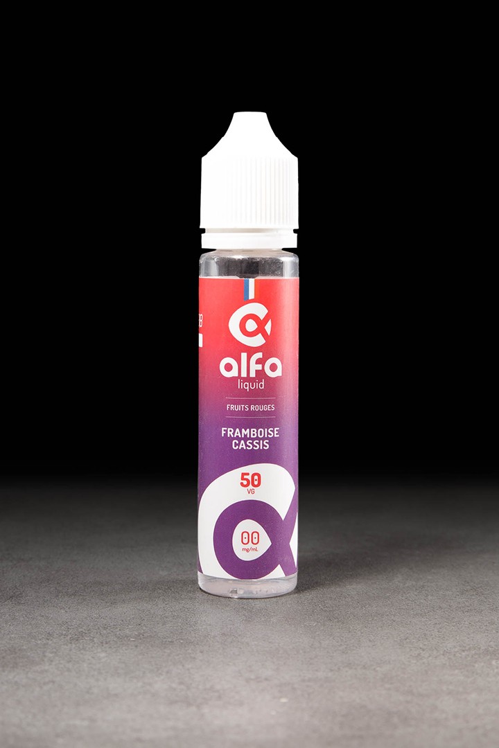 E-liquide Framboise Cassis 50ml ALFALIQUID - ICI ET VAP E-liquide Framboise Cassis 50ml ALFALIQUID - ICI ET VAP