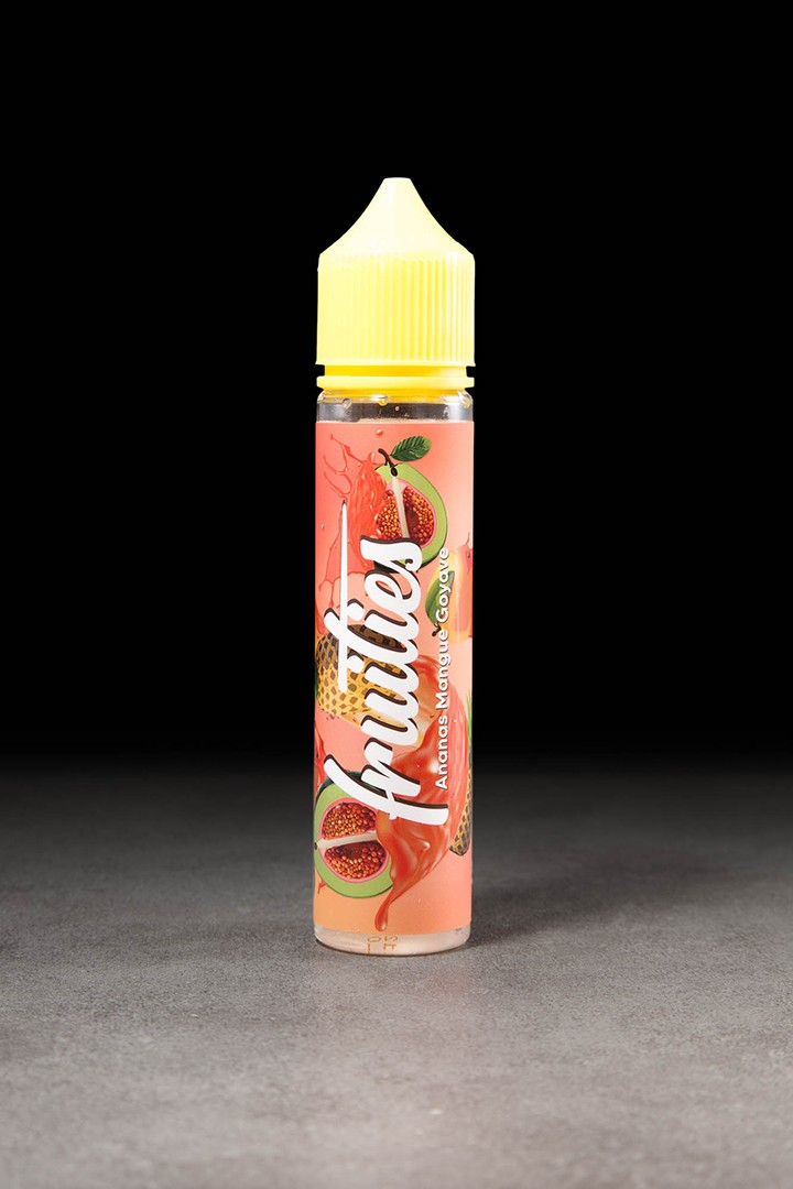 E-liquide Ananas Mangue Goyave 50ml FRUITIES BOBBLE - ICI ET VAP E-liquide Ananas Mangue Goyave 50ml FRUITIES BOBBLE - ICI ET VAP