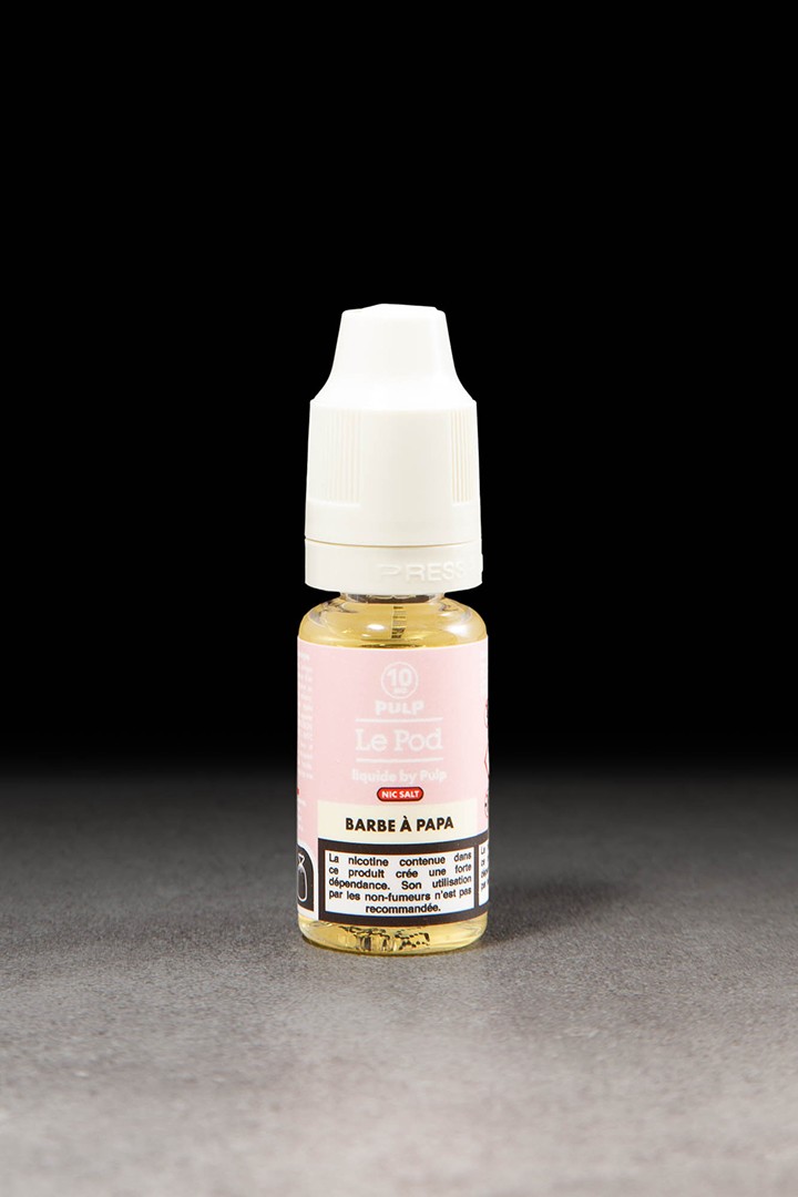 E-liquide Barbe à Papa 10ml LE POD LIQUIDE BY PULP - ICI ET VAP E-liquide Barbe à Papa 10ml LE POD LIQUIDE BY PULP - ICI ET VAP