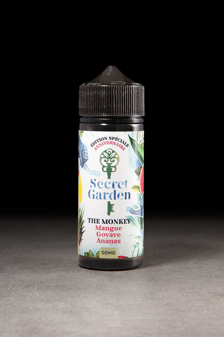 E-liquide The Monkey 100ml SECRET'S LAB - ICI ET VAP E-liquide The Monkey 100ml SECRET'S LAB - ICI ET VAP