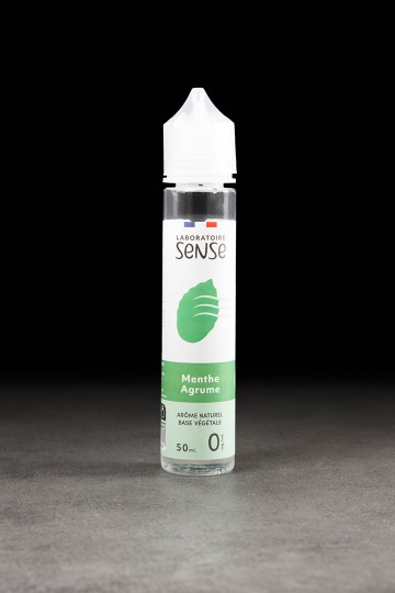 E-liquide Menthe Agrume 50ml SENSE - ICI ET VAP