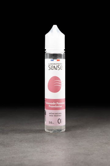 E-liquide Grenade Passion Framboise 50ml SENSE - ICI ET VAP