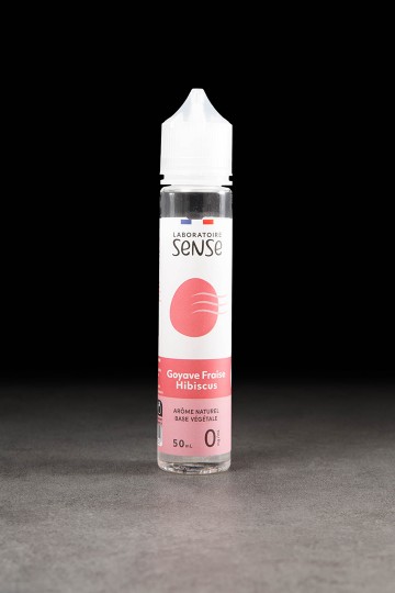 E-liquide Goyave Fraise Hibiscus 50ml SENSE - ICI ET VAP
