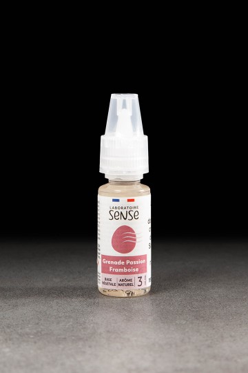 E-liquide Grenade Passion Framboise 10ml SENSE - ICI ET VAP
