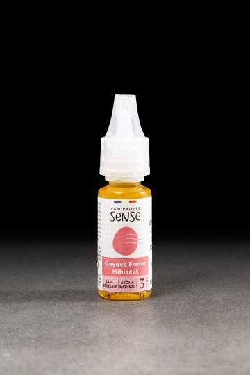 E-liquide Goyave Fraise Hibiscus 10ml SENSE - ICI ET VAP