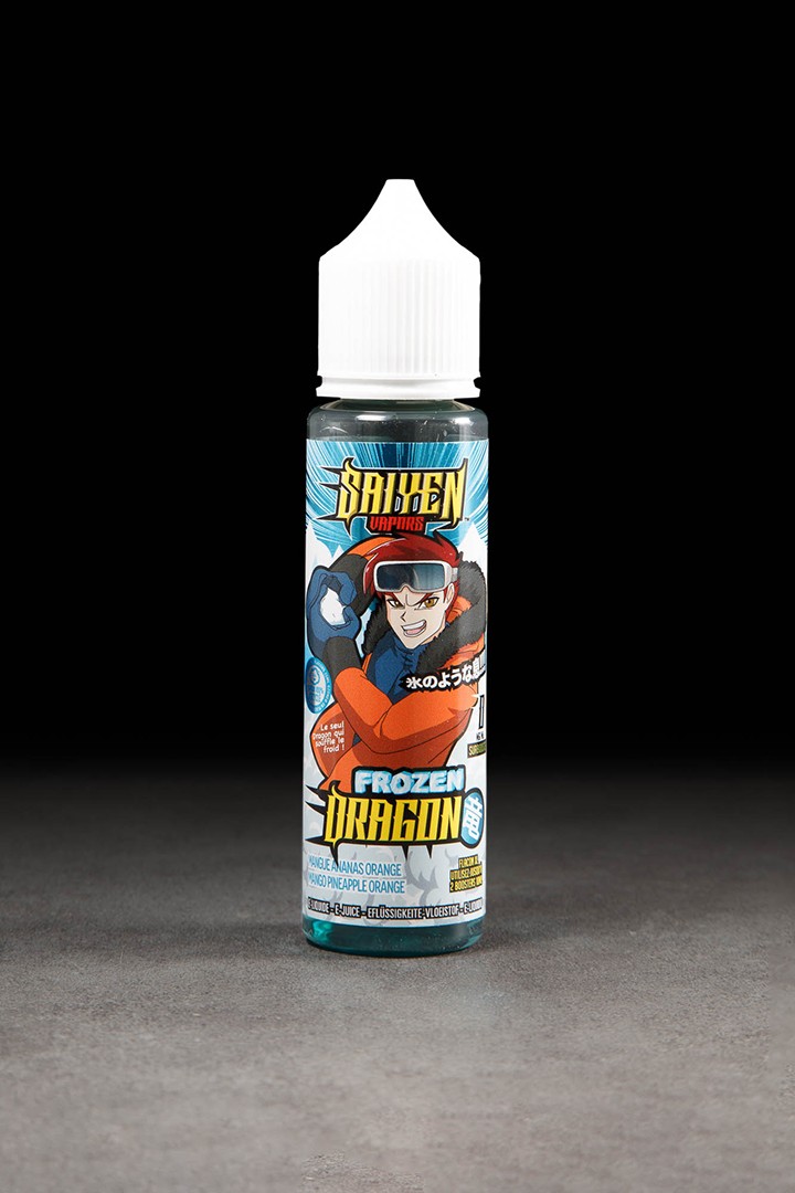 E-liquide Frozen Dragon SAIYEN VAPORS 50ml SWOKE - ICI ET VAP E-liquide Frozen Dragon SAIYEN VAPORS 50ml SWOKE - ICI ET VAP