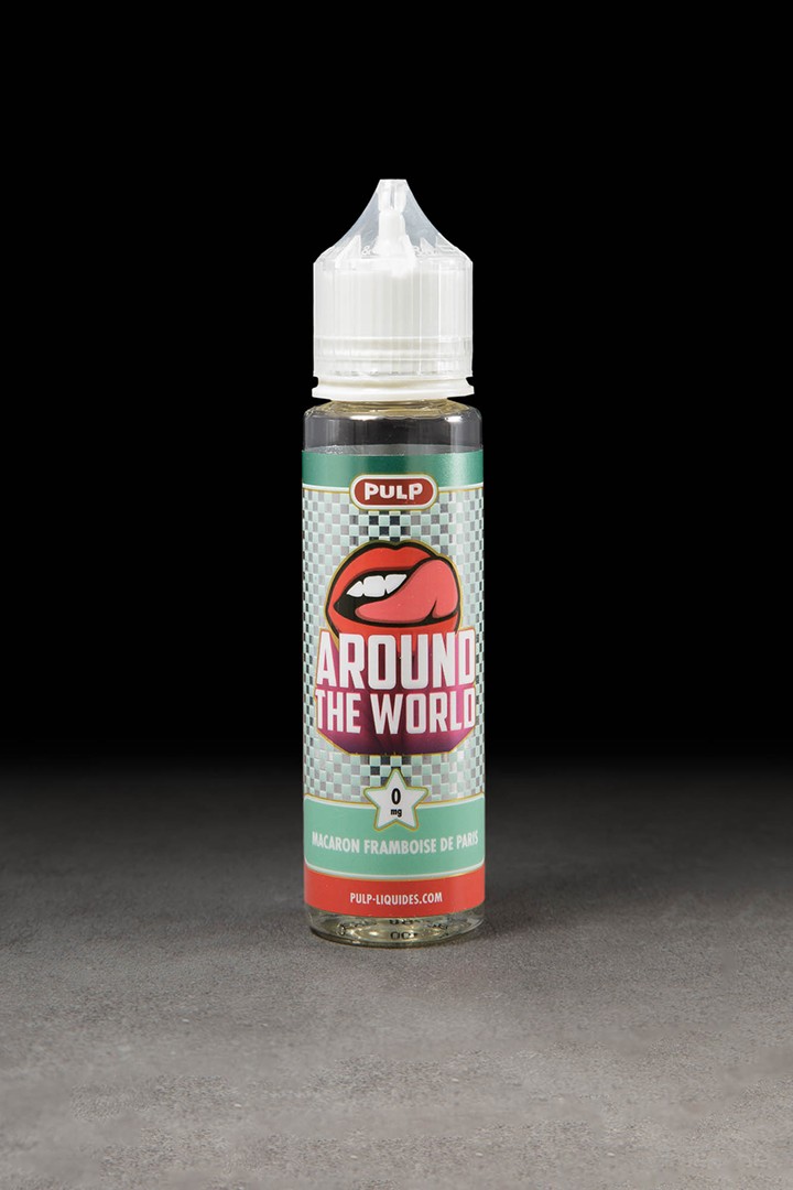 E-liquide Macaron Framboise de Paris 50ml AROUND THE WORLD PULP - ICI ET VAP E-liquide Macaron Framboise de Paris 50ml AROUND THE WORLD PULP - ICI ET VAP