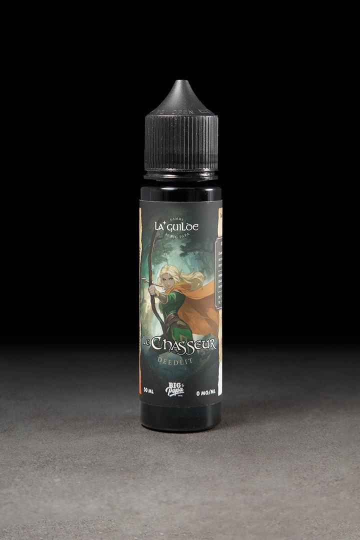 E-liquide Le Chasseur Deedlit 50ml BIG PAPA - ICI ET VAP E-liquide Le Chasseur Deedlit 50ml BIG PAPA - ICI ET VAP