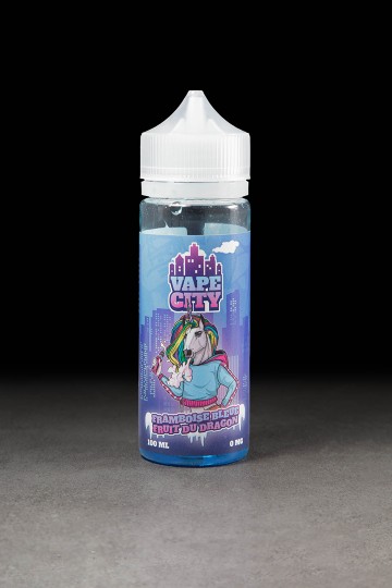 E-liquide Framboise Bleue Fruit du Dragon 100ml VAPE CITY - ICI ET VAP