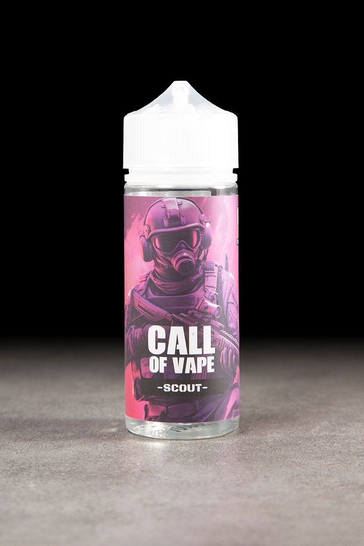 E-liquide Scout 100ml CALL OF VAPE - ICI ET VAP E-liquide Scout 100ml CALL OF VAPE - ICI ET VAP