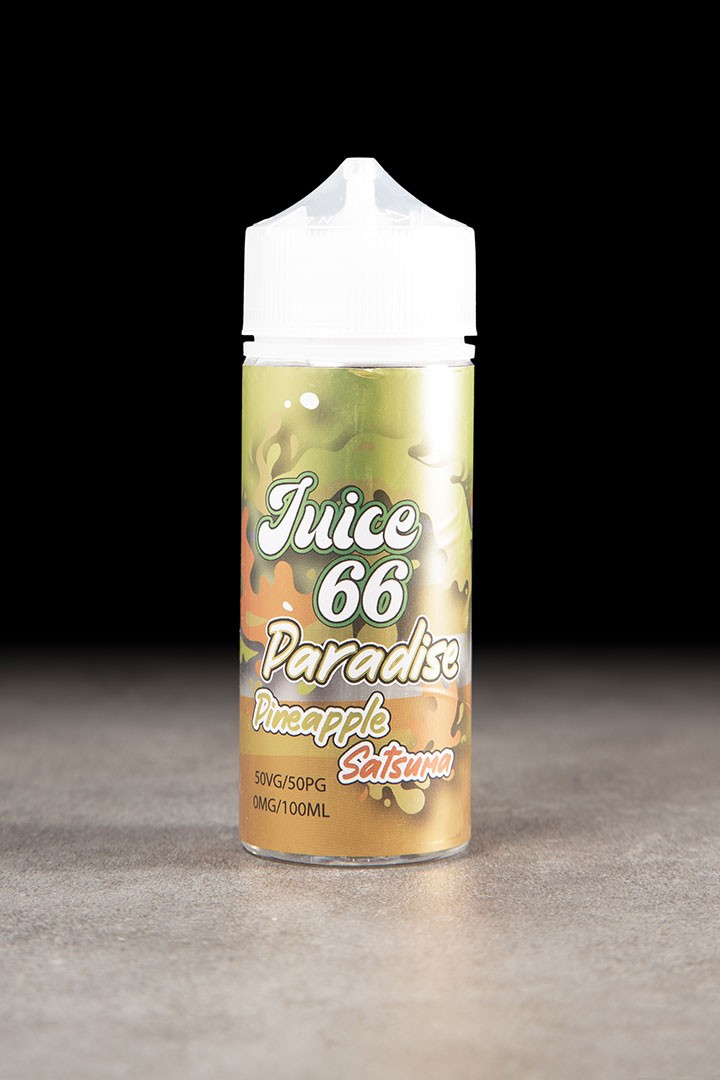E-liquide Pineapple Satsuma 100ml PARADISE JUICE 66 - ICI ET VAP E-liquide Pineapple Satsuma 100ml PARADISE JUICE 66 - ICI ET VAP