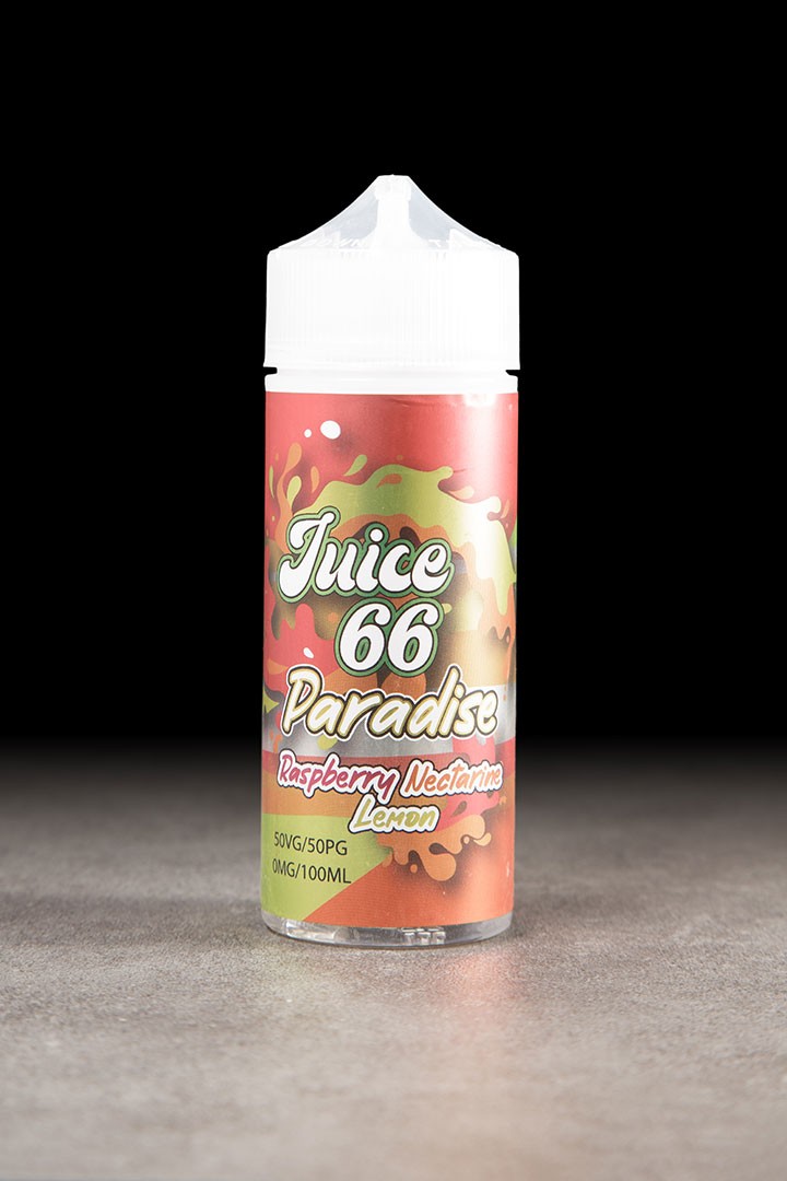 E-liquide Raspberry Nectarine Lemon 100ml PARADISE JUICE 66 - ICI ET VAP E-liquide Raspberry Nectarine Lemon 100ml PARADISE JUICE 66 - ICI ET VAP