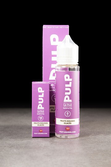 E-liquide Fruits Rouges Glacés Grand Format LE POD LIQUIDE BY PULP - ICI ET VAP