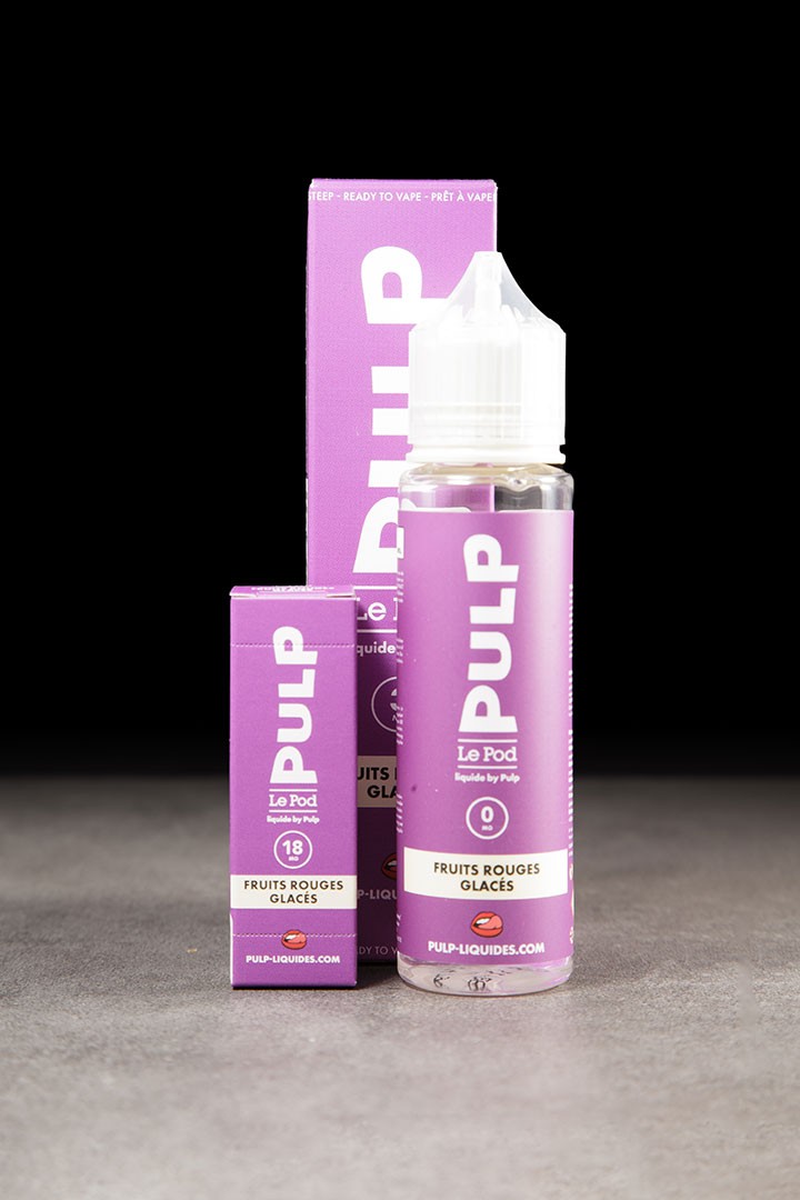 E-liquide Fruits Rouges Glacés Grand Format LE POD LIQUIDE BY PULP - ICI ET VAP E-liquide Fruits Rouges Glacés Grand Format LE POD LIQUIDE BY PULP - ICI ET VAP
