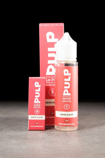 E-liquide Cerise Glassée Grand Format LE POD LIQUIDE BY PULP - ICI ET VAP