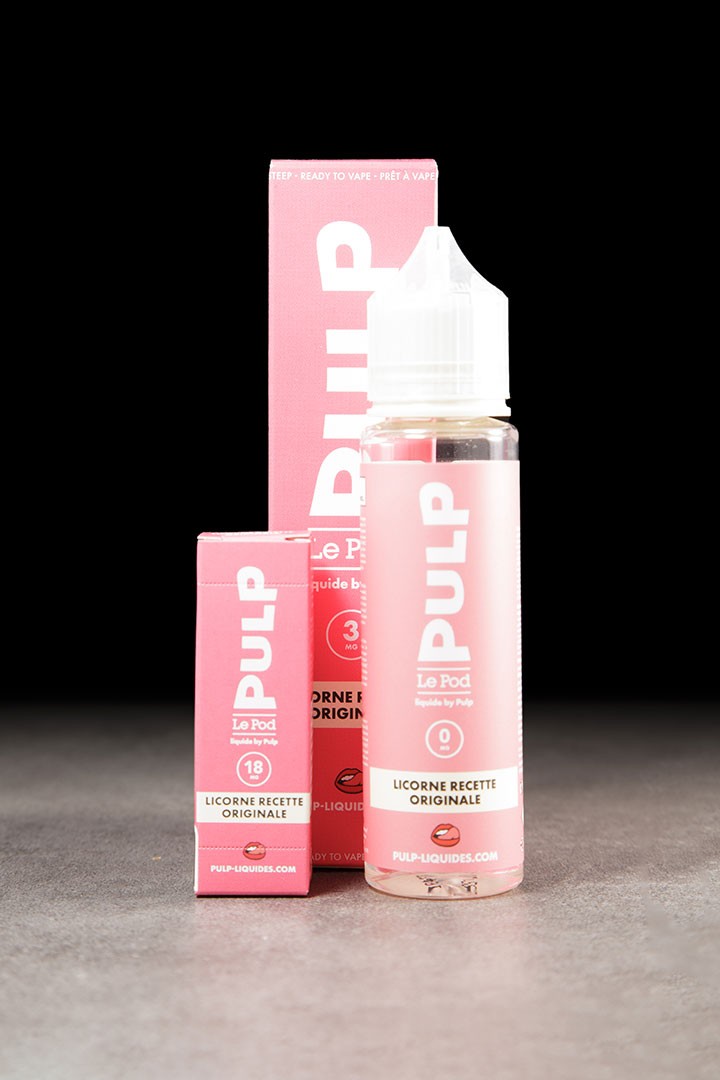 E-liquide Licorne Grand Format LE POD LIQUIDE BY PULP - ICI ET VAP E-liquide Licorne Grand Format LE POD LIQUIDE BY PULP - ICI ET VAP