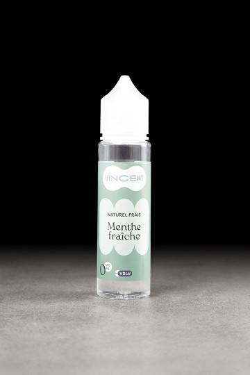 E-liquide Menthe Fraîche 50ml VINCENT VDLV - ICI ET VAP