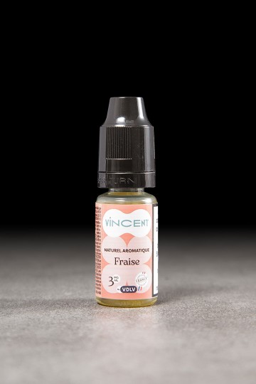 E-liquide Fraise 10ml VINCENT VDLV - ICI ET VAP