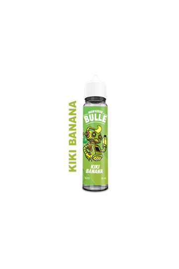E-liquide Kiki Banana 50ml MONSIEUR BULLE LIQUIDEO - ICI ET VAP