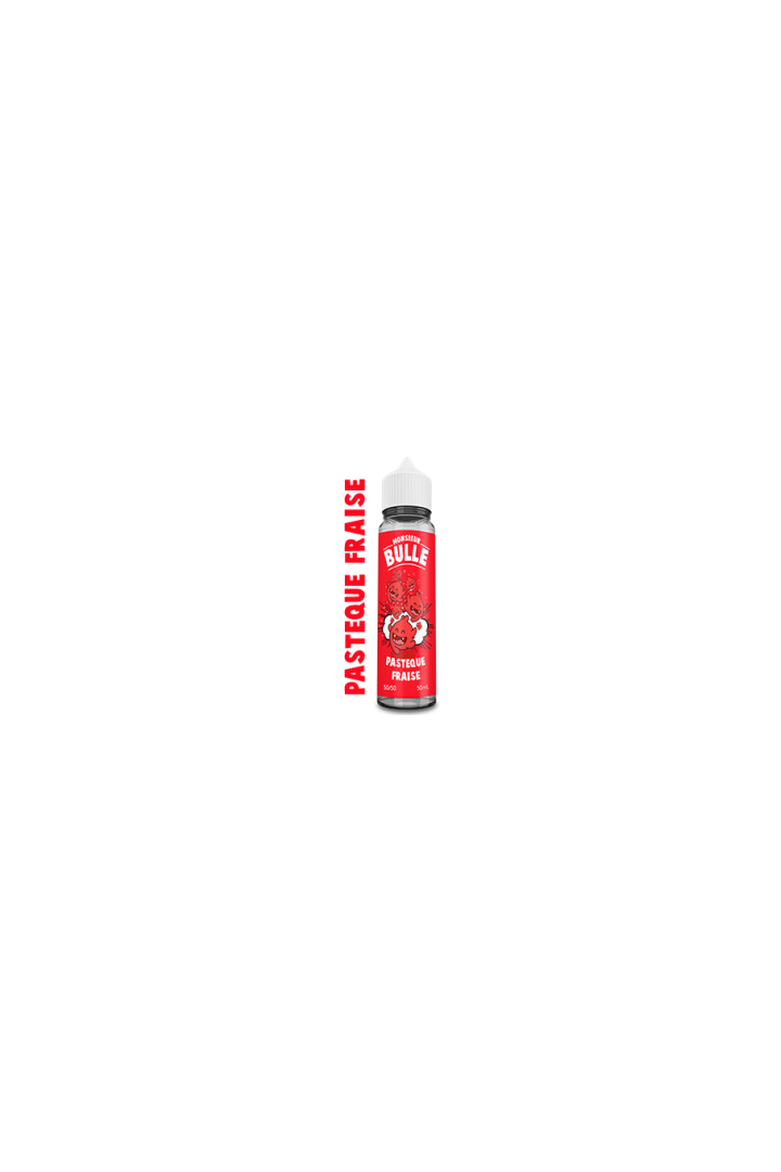 E-liquide Pastèque Fraise 50ml MONSIEUR BULLE LIQUIDEO - ICI ET VAP E-liquide Pastèque Fraise 50ml MONSIEUR BULLE LIQUIDEO - ICI ET VAP