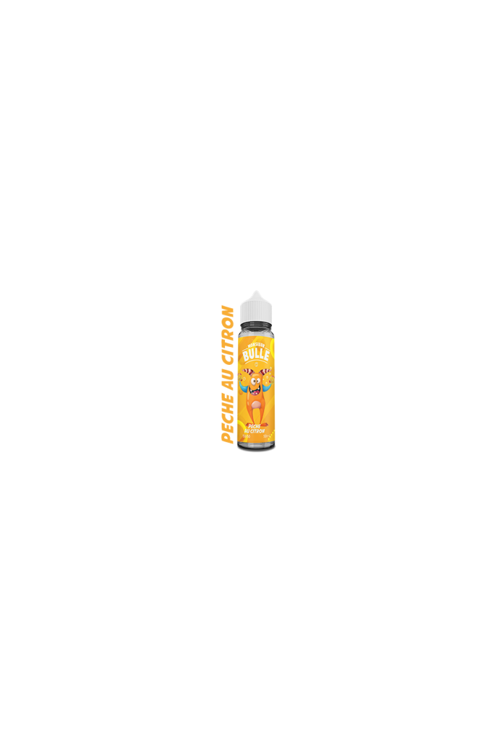 E-liquide Pêche au Citron 50ml MONSIEUR BULLE LIQUIDEO - ICI ET VAP E-liquide Pêche au Citron 50ml MONSIEUR BULLE LIQUIDEO - ICI ET VAP