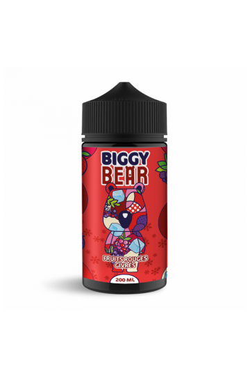 E-liquide Fruits Rouges Givrés 200ml BIGGY BEAR - ICI ET VAP