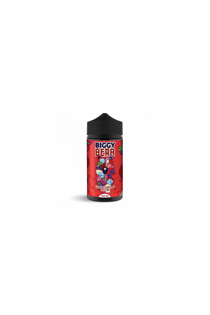E-liquide Fruits Rouges Givrés 200ml BIGGY BEAR - ICI ET VAP E-liquide Fruits Rouges Givrés 200ml BIGGY BEAR - ICI ET VAP