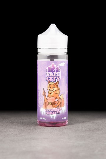E-liquide Framboise Violette 100ml VAPE CITY - ICI ET VAP