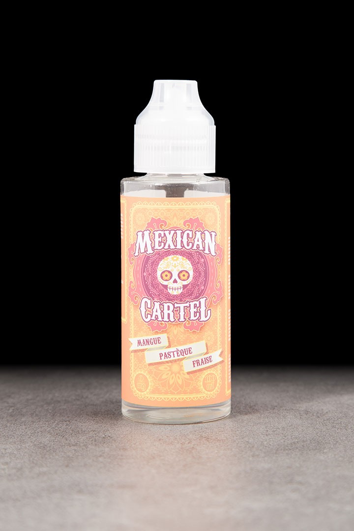 E-liquide Mangue Pastèque Fraise 100ml MEXICAN CARTEL - ICI ET VAP E-liquide Mangue Pastèque Fraise 100ml MEXICAN CARTEL - ICI ET VAP