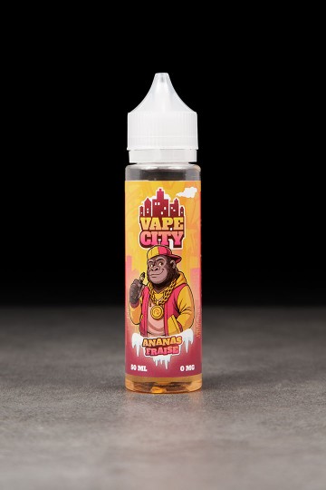 E-liquide Ananas Fraise 50ml VAPE CITY - ICI ET VAP