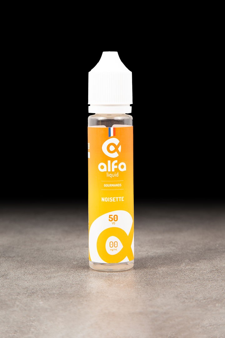 E-liquide Noisette 50ml ALFALIQUID - ICI ET VAP