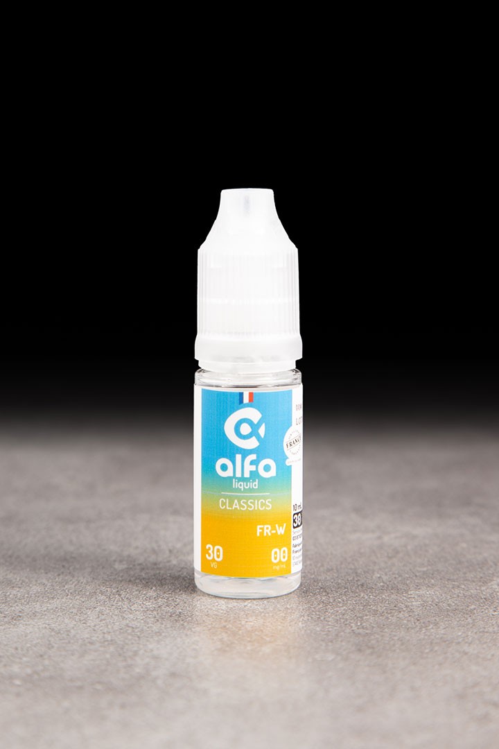 E-liquide FR-W 10ml ALFALIQUID CLASSICS - ICI ET VAP