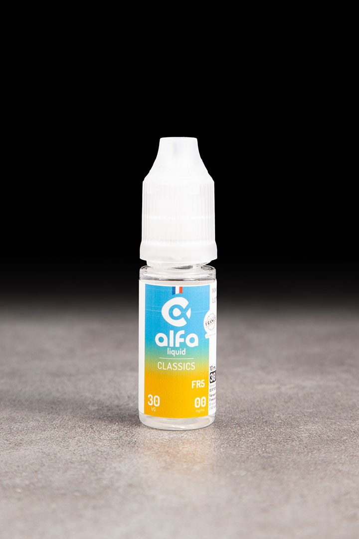 E-liquide FR5 10ml ALFALIQUID CLASSICS - ICI ET VAP