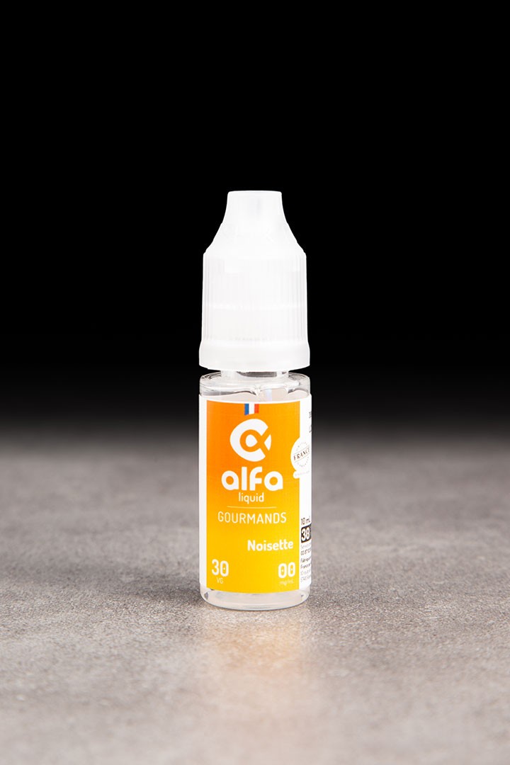 E-liquide Noisette 10ml ALFALIQUID GOURMANDS - ICI ET VAP