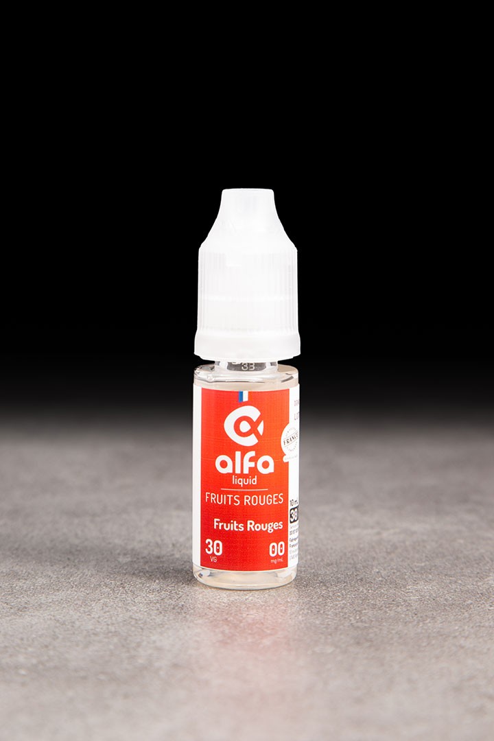 E-liquide Fruits Rouges 10ml ALFALIQUID FRUITS ROUGES - ICI ET VAP