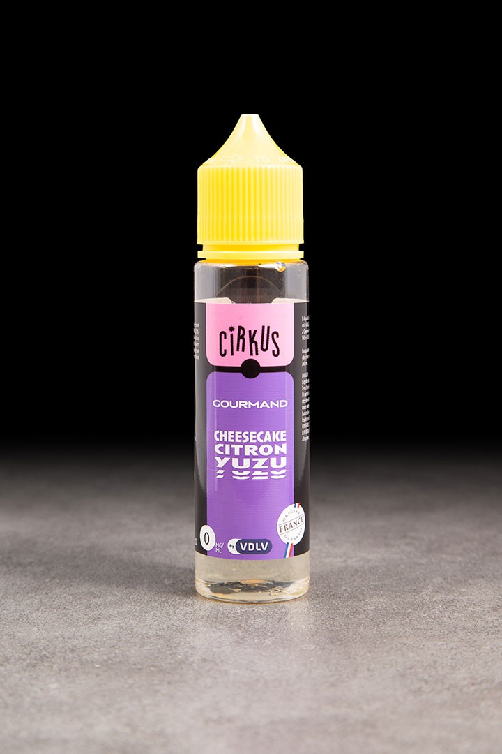 E-liquide Cheesecake Citron Yuzu 50ml CIRKUS VDLV - ICI ET VAP