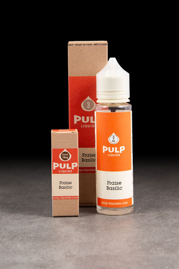 E-liquide Fraise Basilic Grand Format PULP - ICI ET VAP