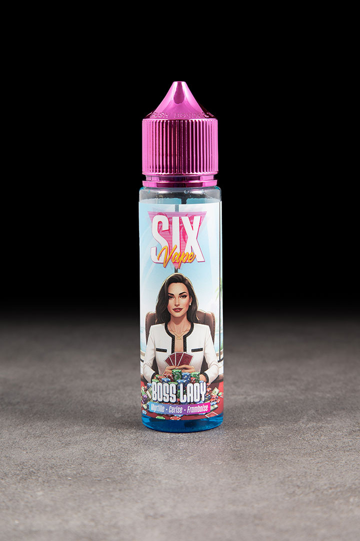 E-liquide Boss Lady 50ml SIX VAPE - ICI ET VAP