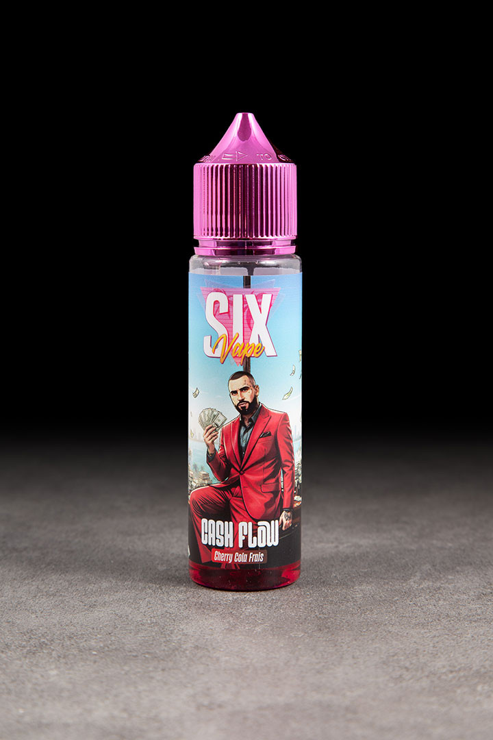 E-liquide Cash Flow 50ml SIX VAPE - ICI ET VAP
