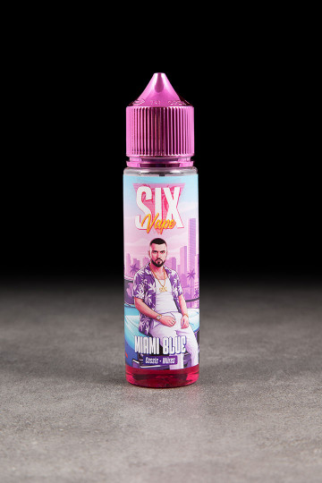 E-liquide Miami Blue 50ml SIX VAPE - ICI ET VAP