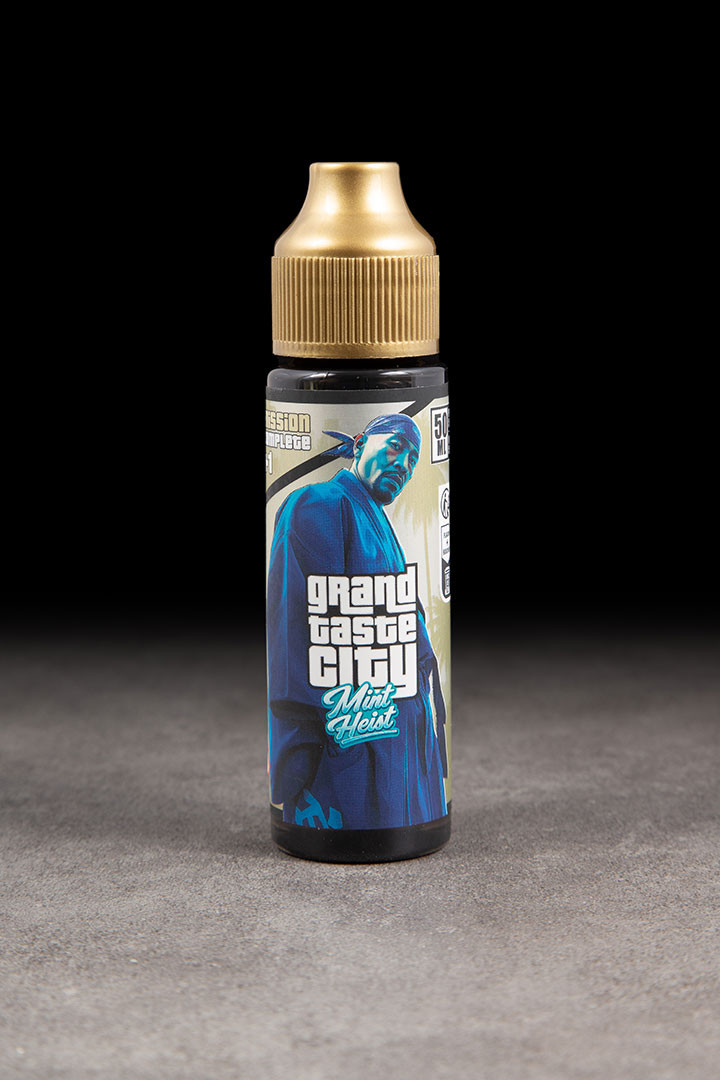 E-liquide Mint Heist 50ml GRAND TASTE CITY CLOUD VAPOR - ICI ET VAP