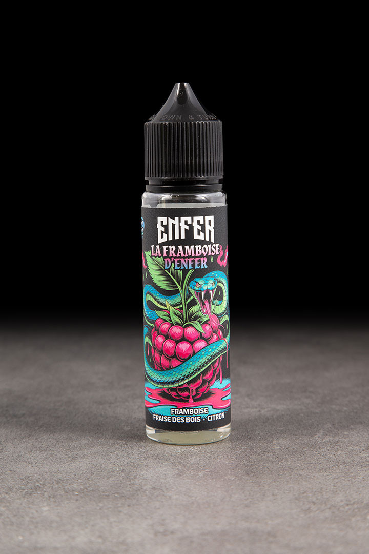 E-liquide La Framboise d'Enfer 50ml VAPE 47 - ICI ET VAP