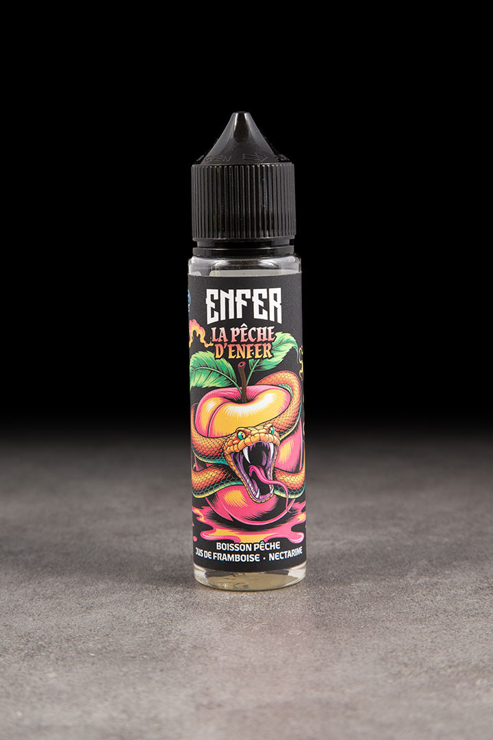 E-liquide La Pêche d'Enfer 50ml VAPE 47 - ICI ET VAP
