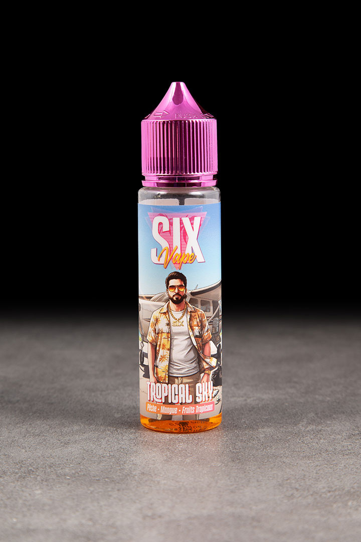 E-liquide Tropical Sky 50ml SIX VAPE - ICI ET VAP