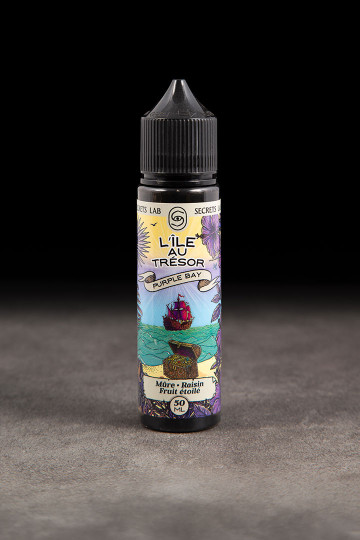 E-liquide Purple Bay 50ml SECRET'S LAB - ICI ET VAP