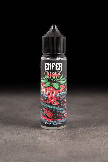 E-liquide La Fraise d'Enfer 50ml VAPE 47 - ICI ET VAP